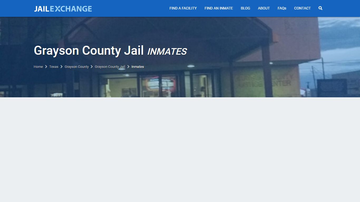 Grayson County Jail Inmates | Arrests | Mugshots | TX